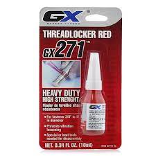 TRABADOR ROSCAS ROJO 271 Blister 10ml 727110 GX