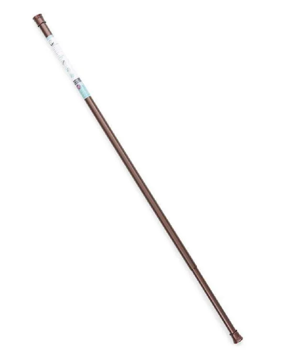 TUBO CORTINERO P-BAÑO 200CM BRONCE