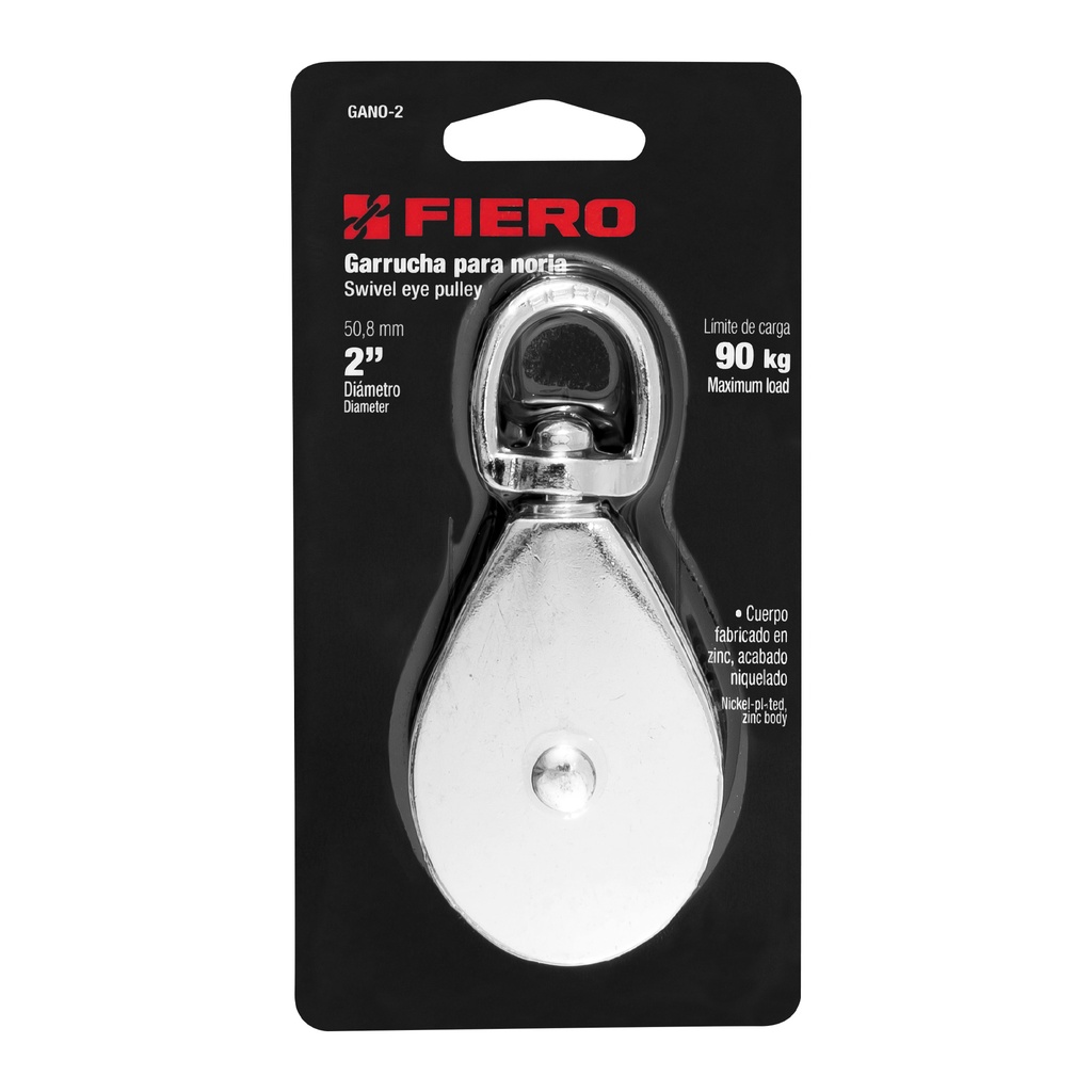 GARRUCHA METALICA PARA NORIA DE 2' 44116 FIERO