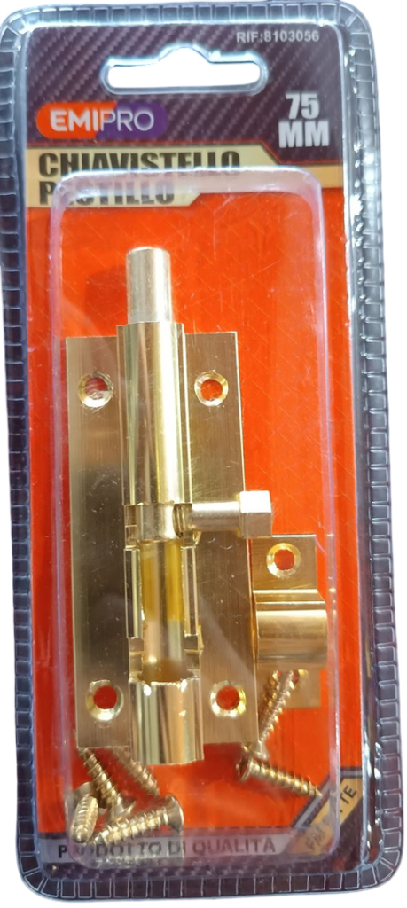 PASADOR PORTA CANDADO ACERO 75CM EMIPRO