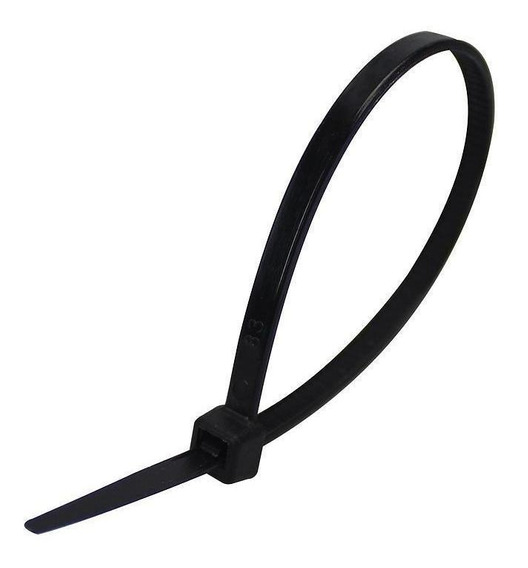 CINCHO DE PLASTICO EXTRA GRANDE NEGRO 4.8X400M BK-1675 BRICKEL