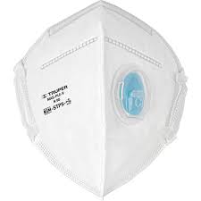 RESPIRADOR PEGABLE N95 CON VALVULA PARA PARTICULAS 102336 TRUPER