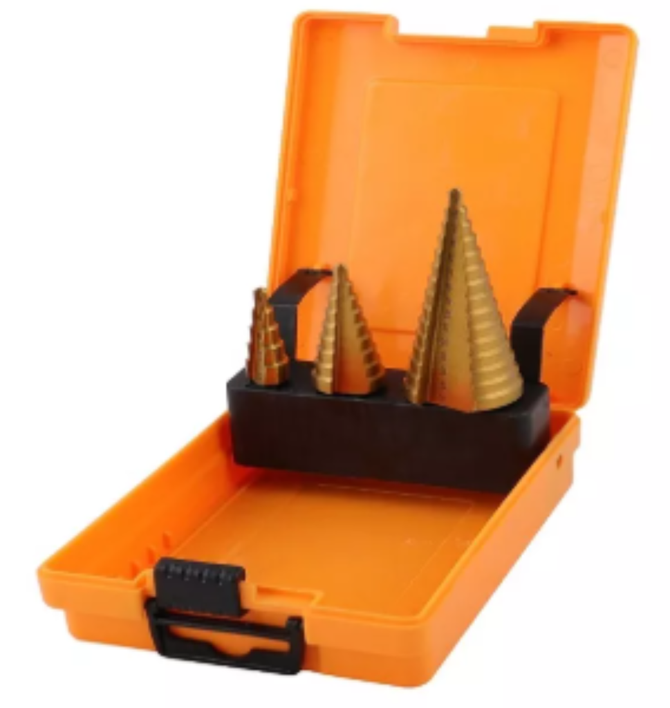 JUEGO DE BROCA CONICA 3 PZAS PULGADAS H501045 HOTECHE