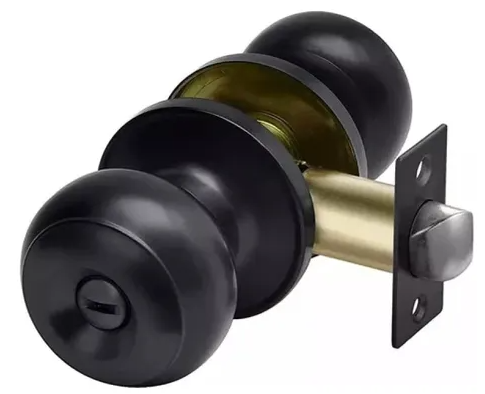 CERRADURA TIPO POMO ACERO INOX NEGRO MATE NT14209ET-BK BOXER TOOLS