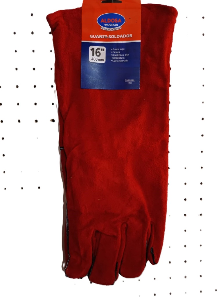 GUANTE DE CARNAZA PARA SOLDADOR ALF0174 ALDOSA