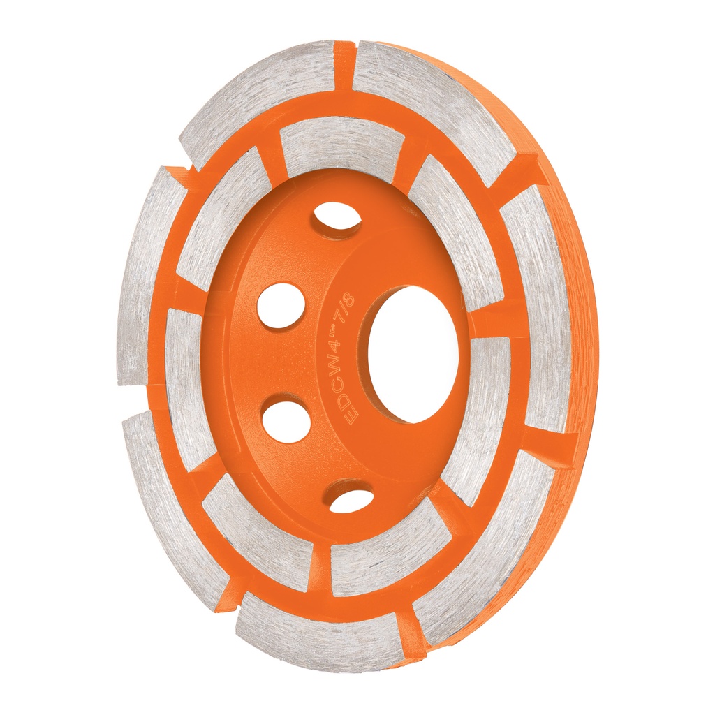 COPA DE DIAMANTE DOBLE HILERA 4" X 7/8" 103212 TRUPER 