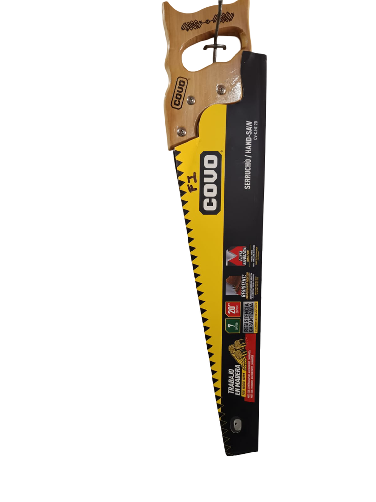 SERRUCHO MANGO DE MADERA C/ESCALA 20" CV-CJ-0120 COVO