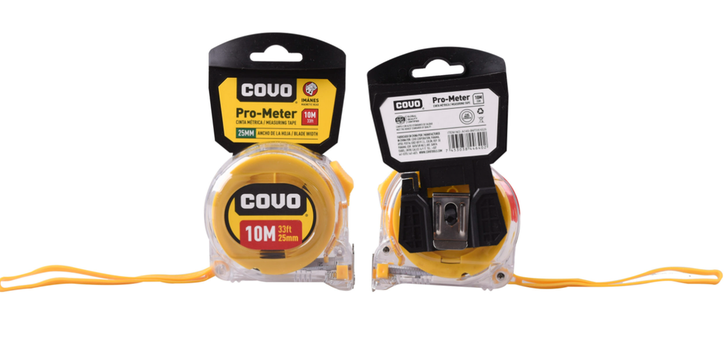 METRO 10M ANCHO 25MM A145-9MT051025 COVO