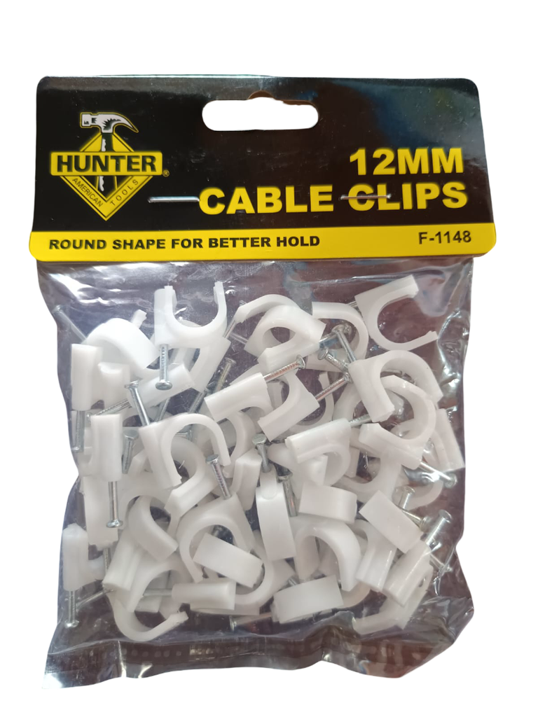 GRAPA PLASTICA 12MM 50PZ F-1148 HUNTER