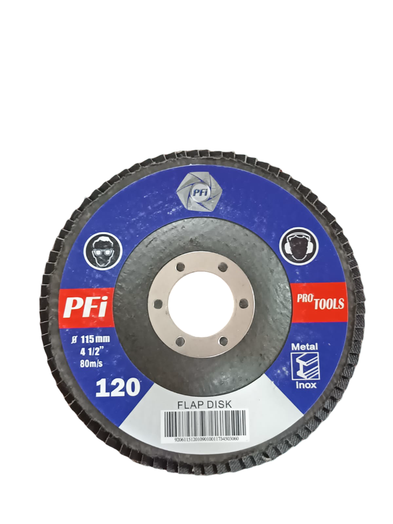 DISCO ZIRCONIO LAMINADO PFI 4-1/2 GRANO #120