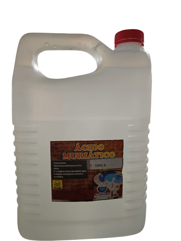 GALON ACIDO MURIATICO TIPO A (TRANSPARENTE) 