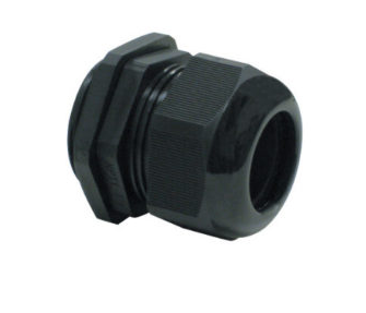 PRENSAESTOPA CON TUERCA 3/4 COLOR NEGRO CDD98