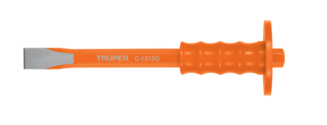 CINCEL DE CORTE FRIO 1X12' CON GRIP 12181 TRUPER