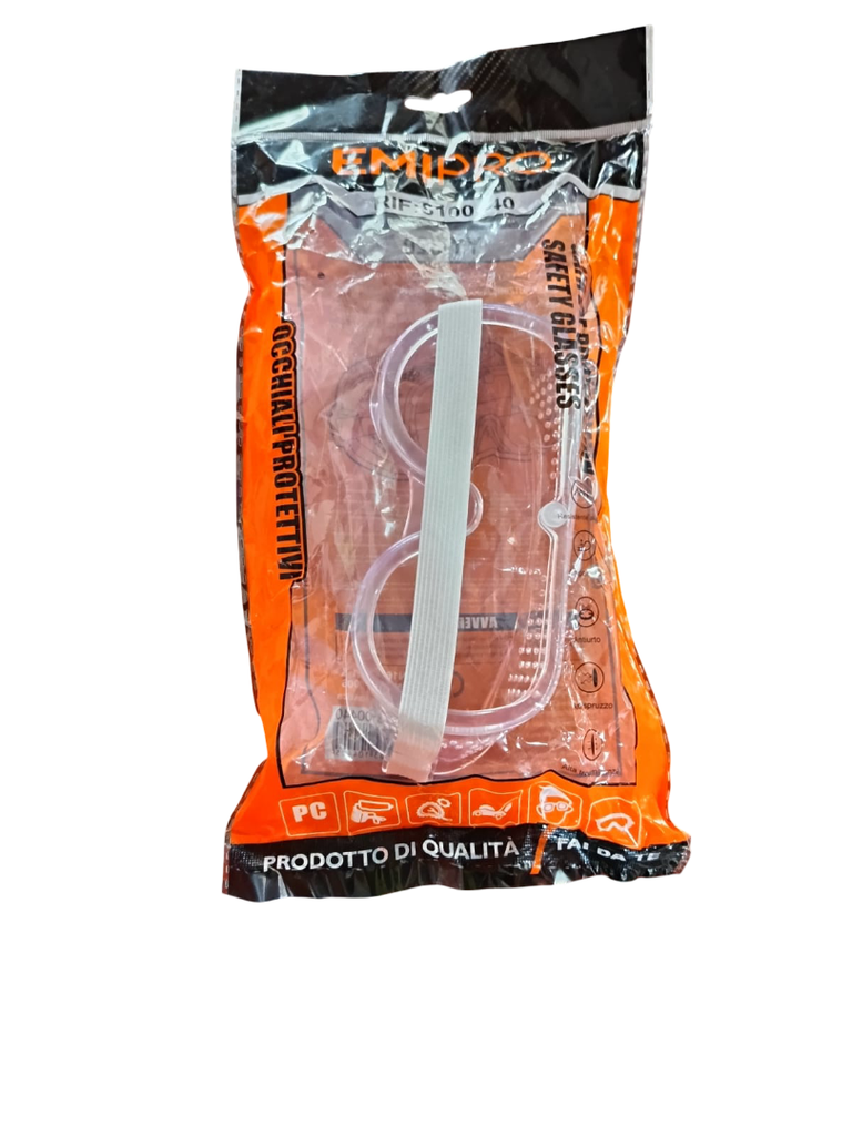 LENTES DE HULE DE PROTECCIÓN 8100440 EMIPRO
