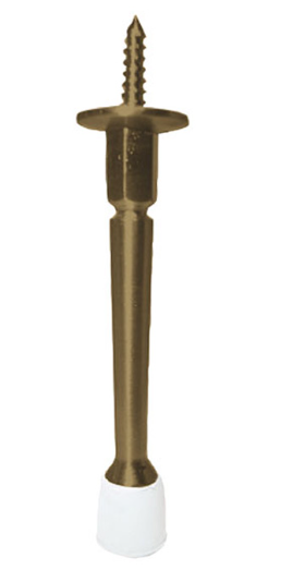 TOPE DE PUERTA RECTO 3-1/2" BRONCEADO F01224B 