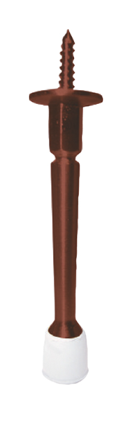 TOPE DE PUERTA RECTO 3 1/2" COBRIZADO F01224C 