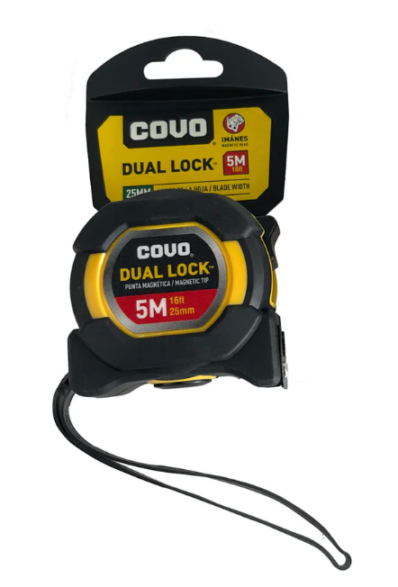 METRO DUAL LOCK 5M ANCHO 25MM CV-MET06-5025M COVO
