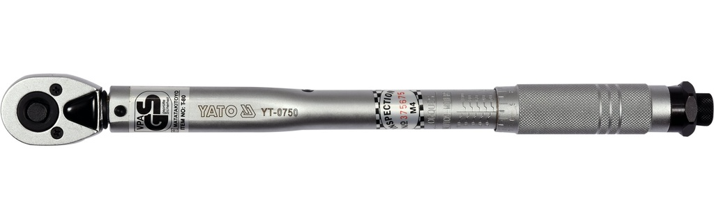 TORQUIMETRO 3/8 15-80LBS YT-0750 YATO