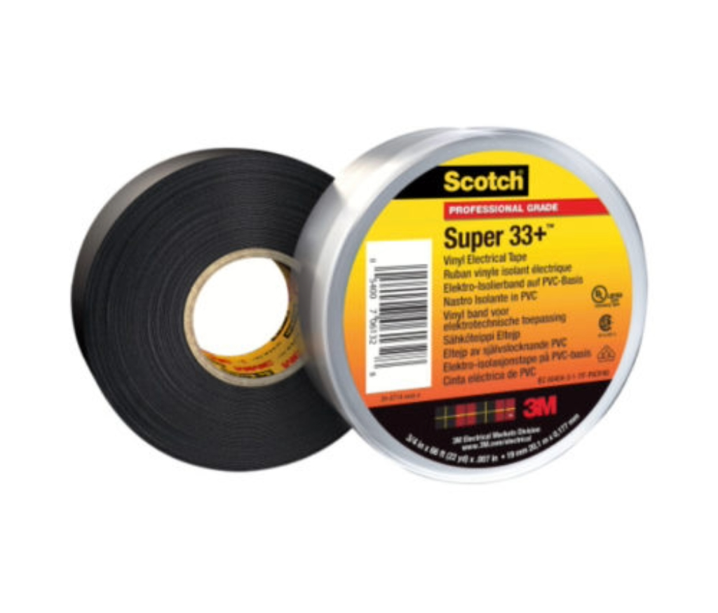 CINTA AISLANTE SUPER 33+ 3/4" X 66' 3M 