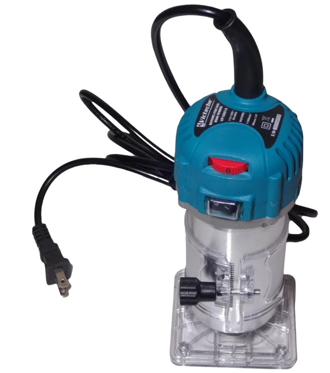 ROUTER DE MANO PARA MOLDURAS DE 1/4"-950W HVP10801A VICTECHE