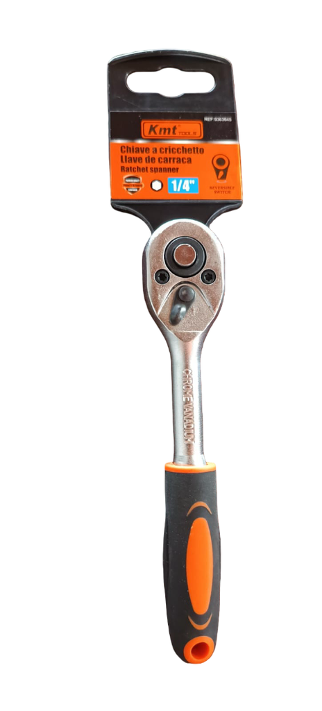 RATCH 1/4 FIBRA Y GOMA 9363645 KMT TOOLS