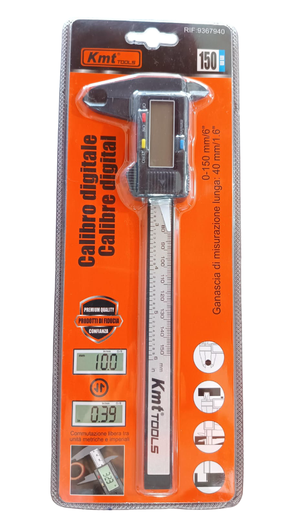 VERNIER DIGITAL 150MM 9367940 KMT TOOLS