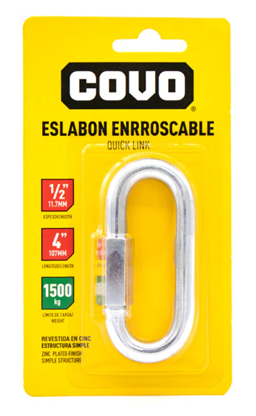 ARNES GANCHO 1/2" CV-HR-102 COVO SECURITY