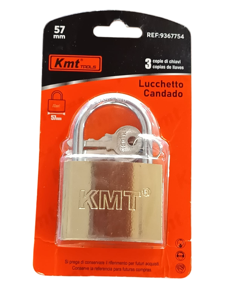 CANDADO 57MM 9367754 KMT TOOLS