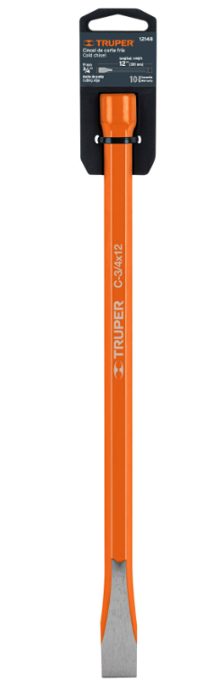 CINCEL DE CORTE FRIO DE 3/4 X 12, 12148 TRUPER
