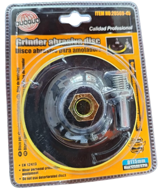 DISCO ABRASIVO PARA PULIR 115MM 20569-45 DUOGUO