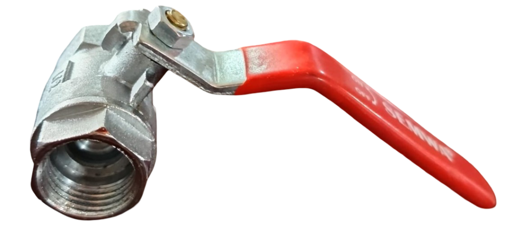 VALVULA DE BOLA ZING ROJO 1/2" 