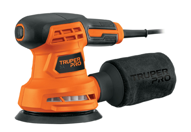 LIJADORA ROTO ORBITAL 5" 260W 103656 TRUPER PRO