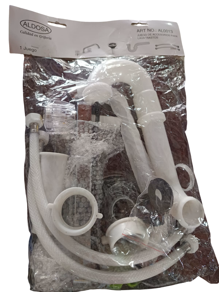 COMBO DE ACCESORIOS PARA LAVATRASTOS (1DEP) AL0013 ALDOSA