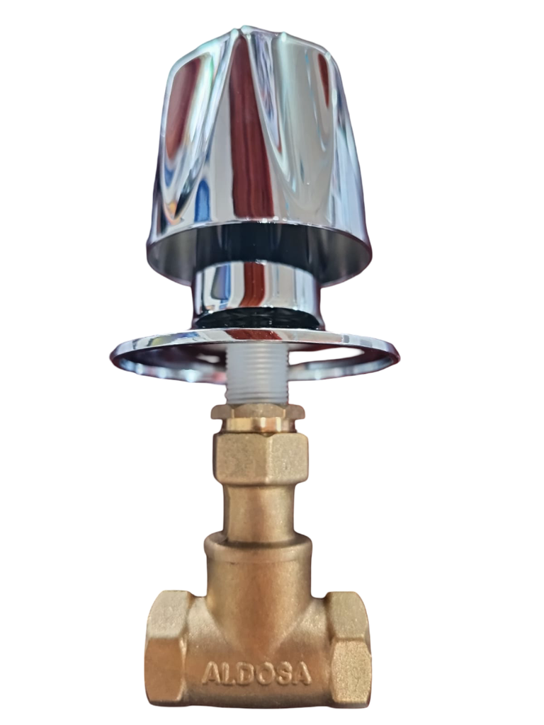 LLAVE PARA DUCHA CUELLO LARGO POMO CROMADO (AL0095) CIERRE COMPLETO ALF0149 ALDOSA