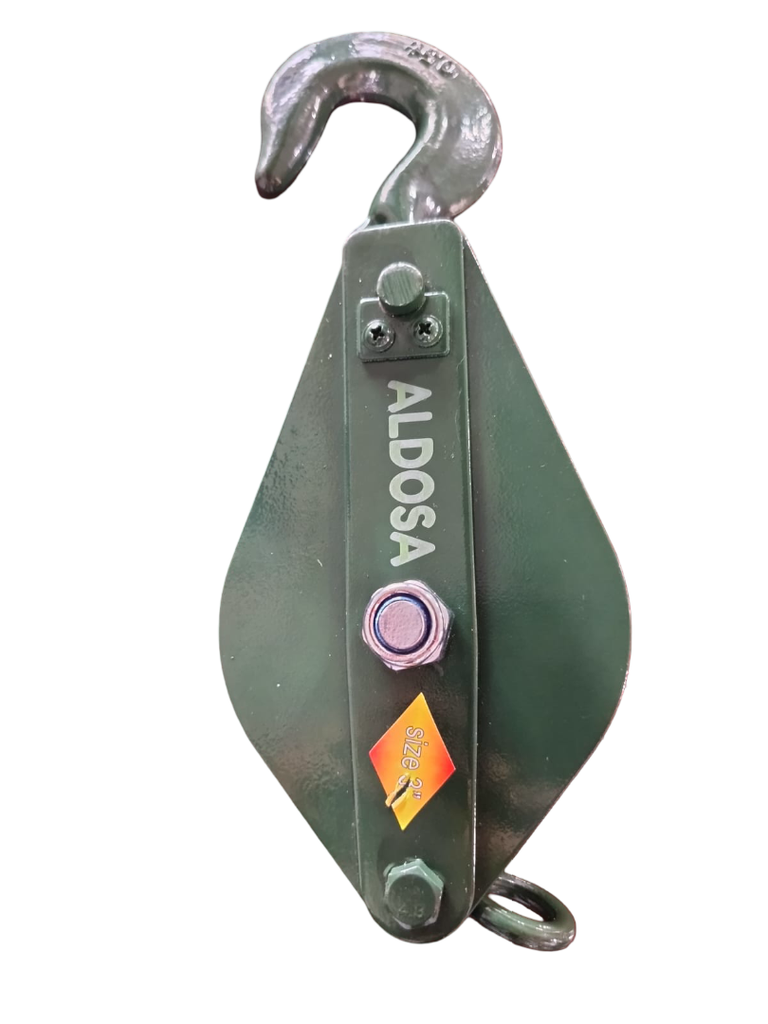 GARRUCHA VERDE TIPO PESADO 3" (CAP 500LBS) ALF0418 ALDOSA