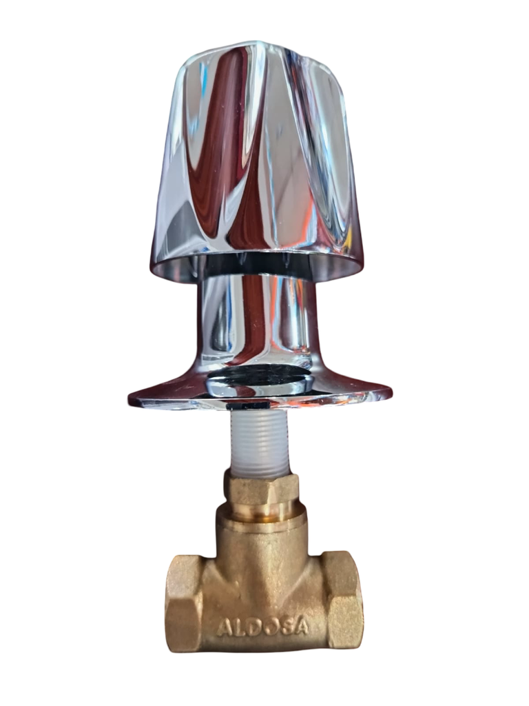 LLAVE PARA DUCHA CUELLO LARGO CORMADA CIERRE RAPIDO (1/4 VUELTA) AL0095-14 ALDOSA