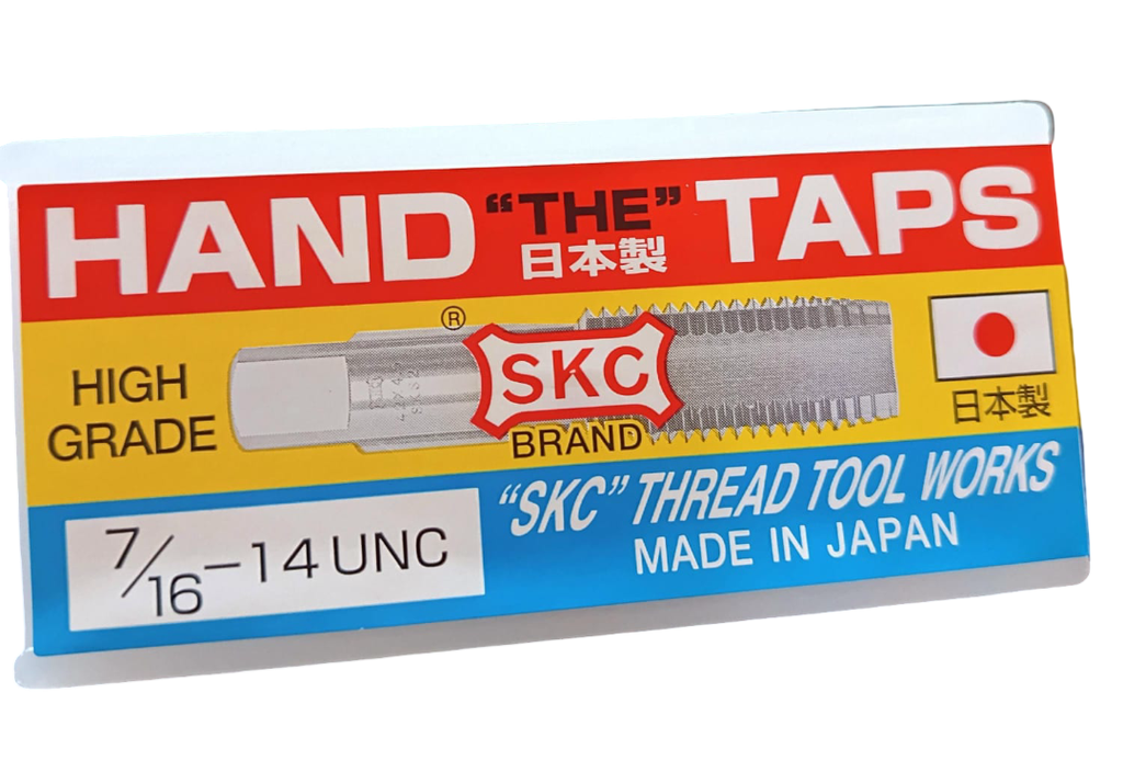 MACHUELO DE ACERO SKC 3PZS NC - 7/16" X 14H