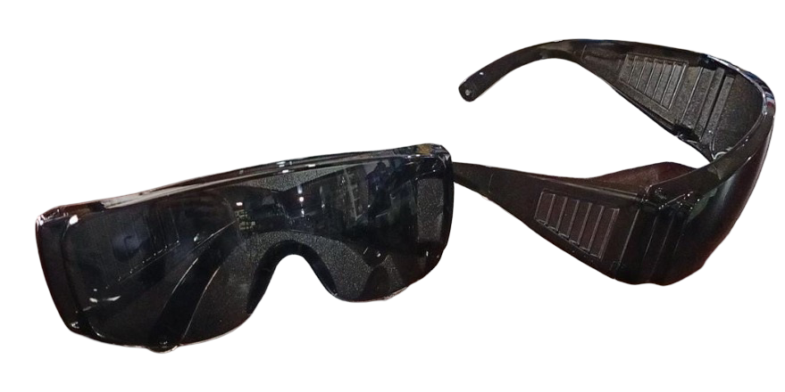 LENTE DE SEGURIDAD OSCURO ANTI RASGUÑO SAFETY GLASSES