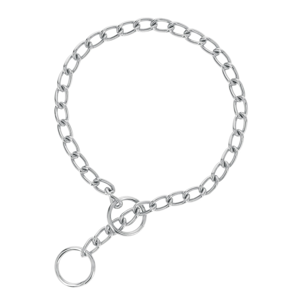 COLLAR DE ENTRENAMIENTO PARA PERRO 60CM ESLABON DE 4 MM 44293