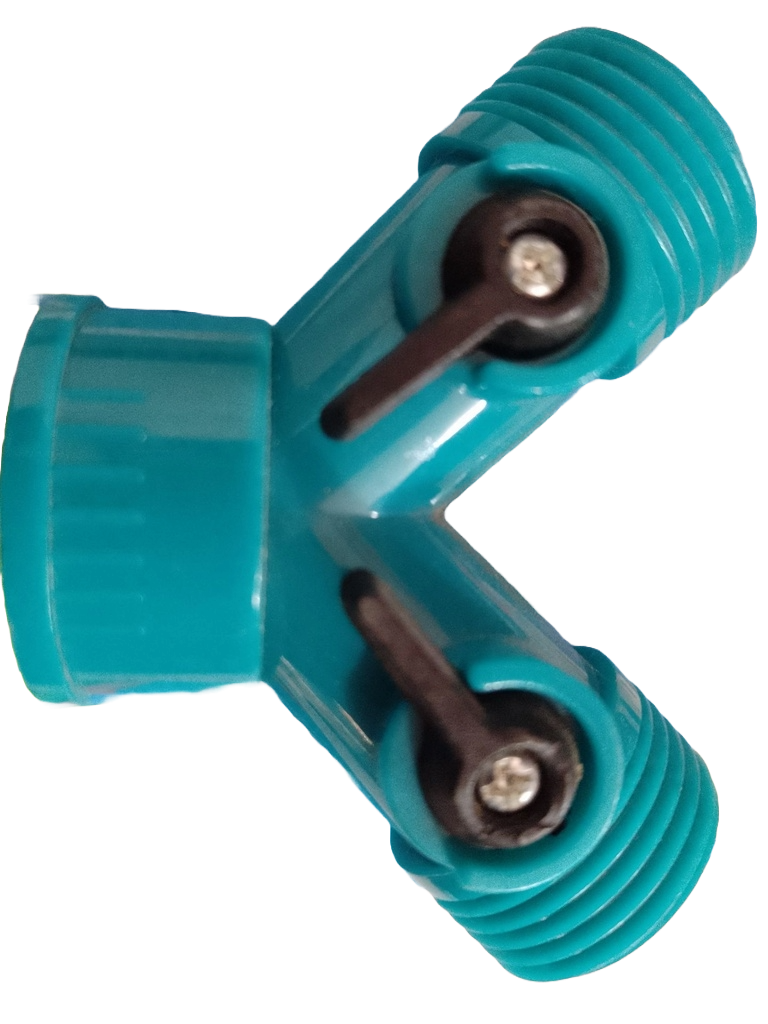 CONECTOR DE PLASTICO "Y" PARA MANGUERA DE 3/4 PT1080