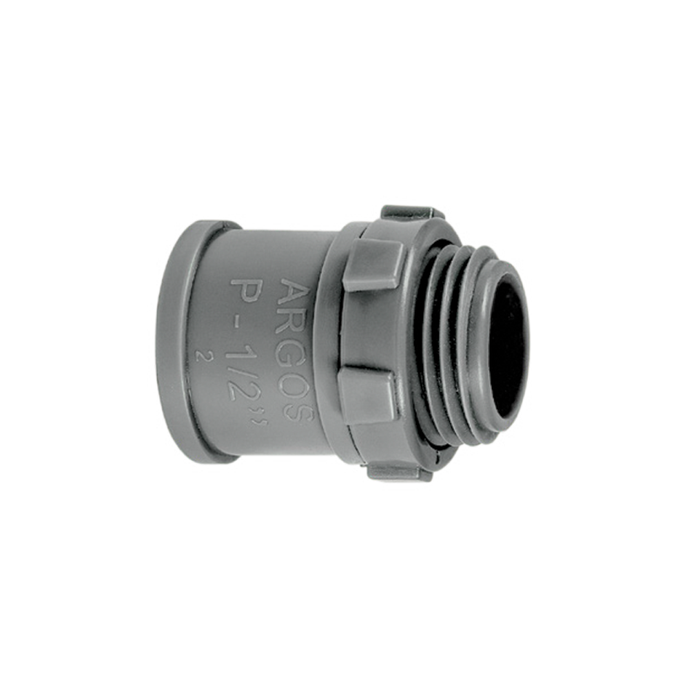 CONECTOR DE PVC LIGERO 1" GRIS (CNPL725) PR001889 ARGOS