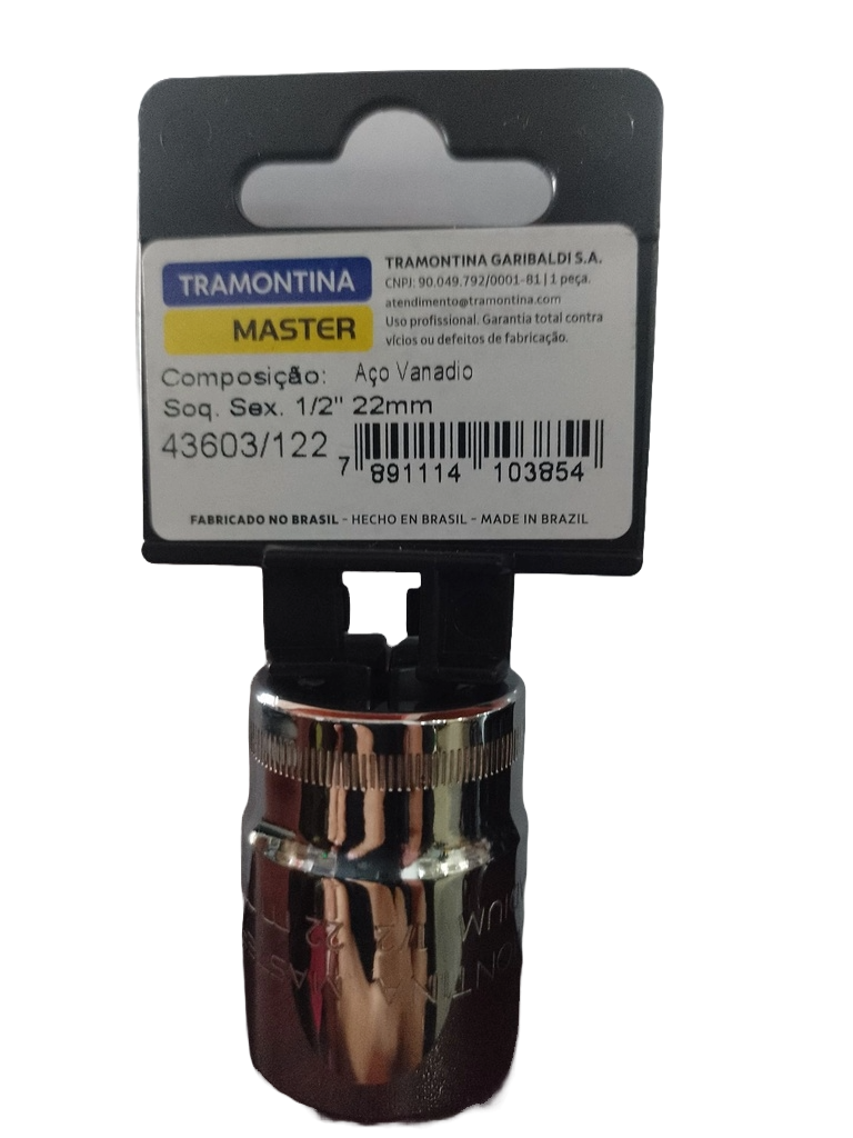 COPA HEX 1/2X22 43603-122 TRAMONTINA