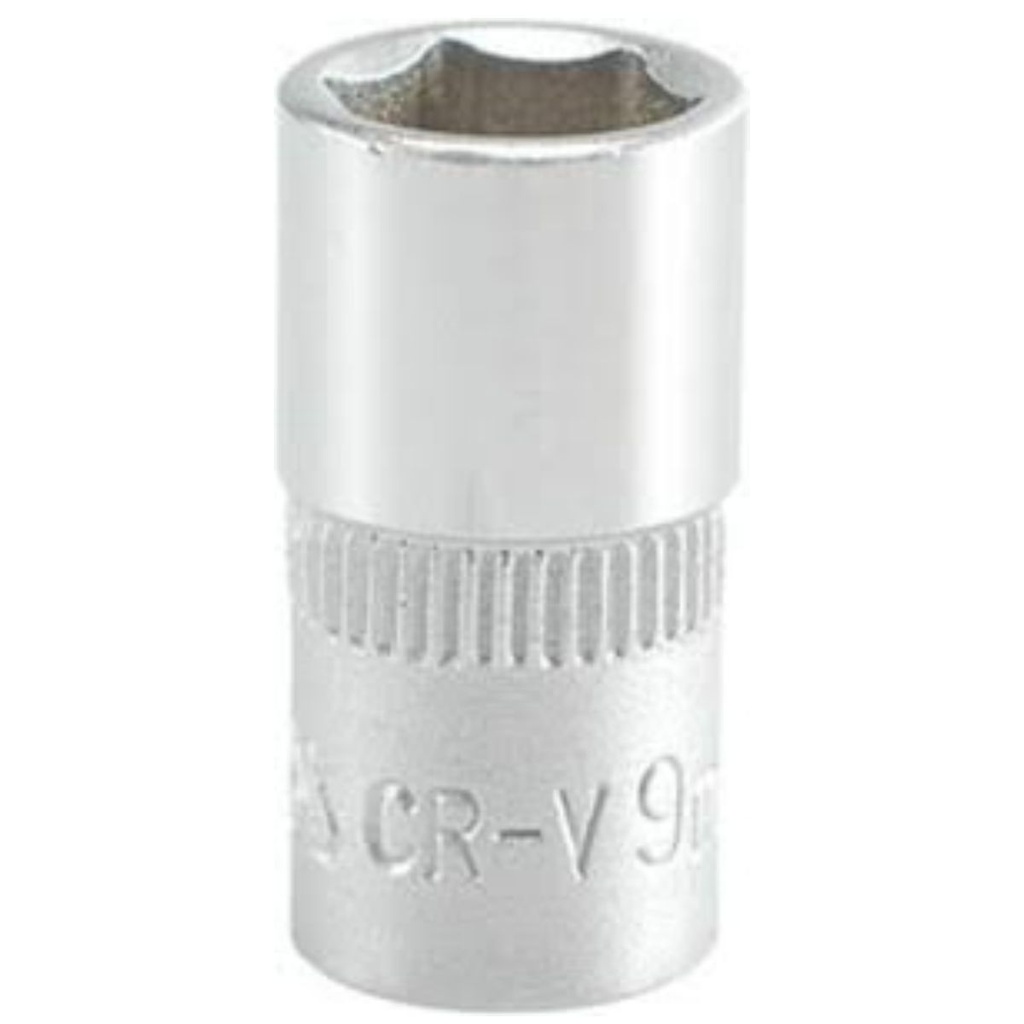 COPA HEXAGONAL CORTA 9MM 1/4" 6PT CRV YT-1408 YATO