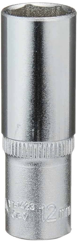 COPA HEXAGONAL LARGA 12MM 1/4" 6PT CRV YT-1423 YATO