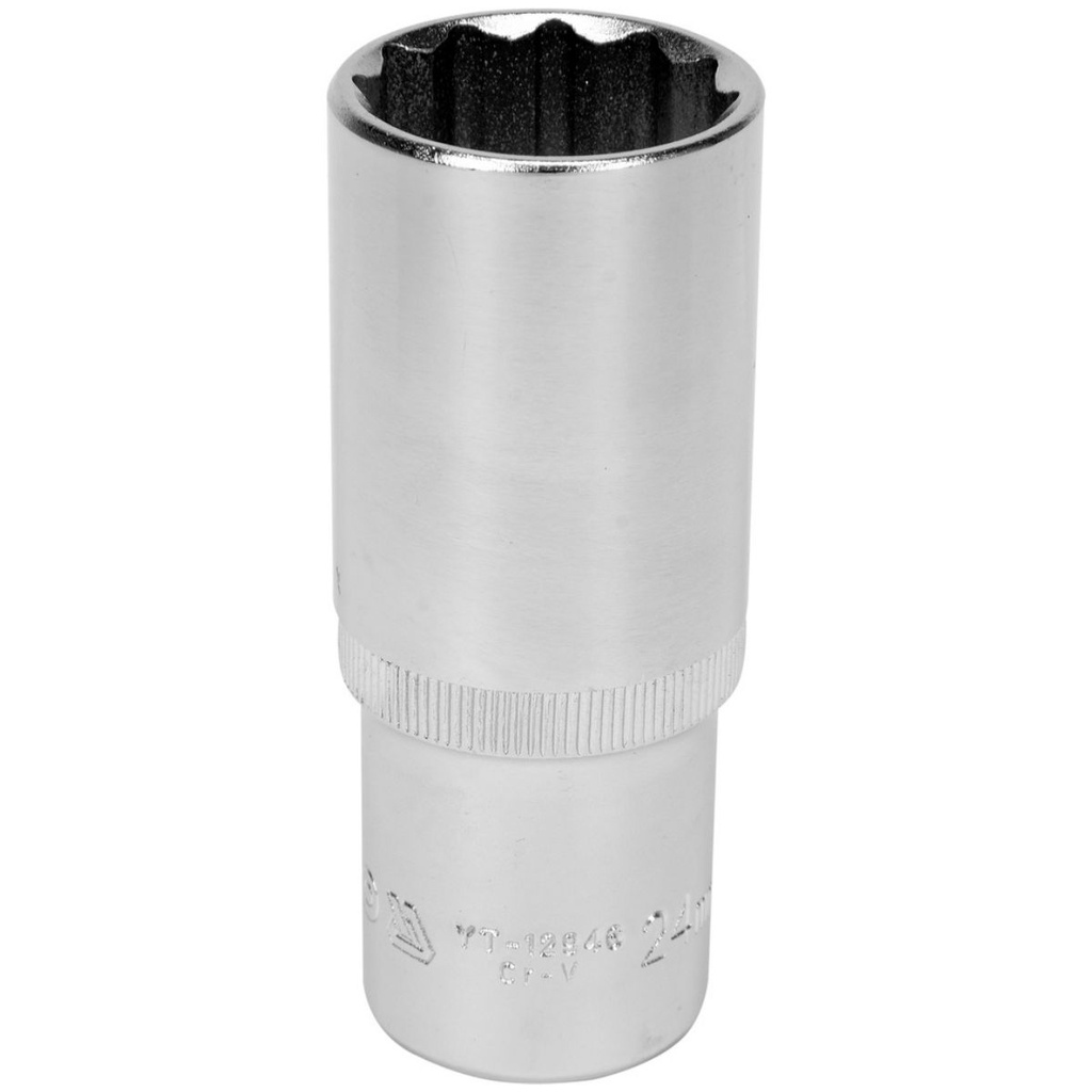 COPA LARGA 24MM 1/2 12PT CRV YT-12946 YATO