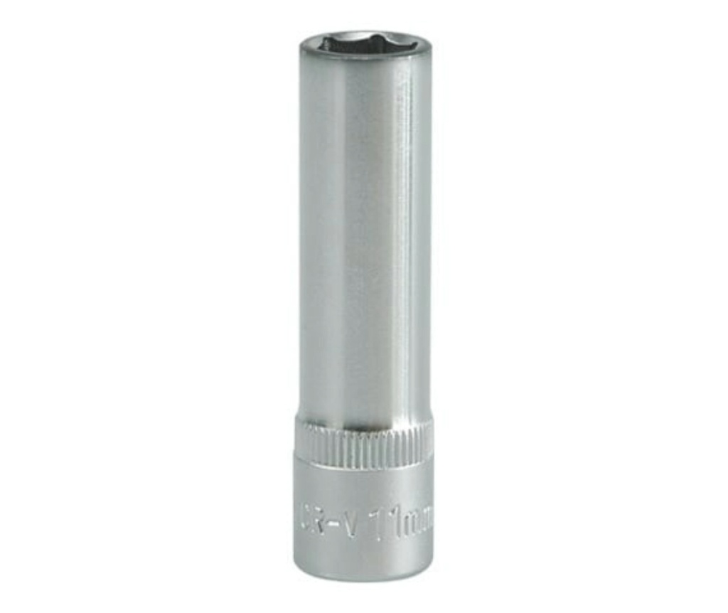 COPA LARGA HEXAGONAL11MM 3/8" 6 PT CRV YT-3825