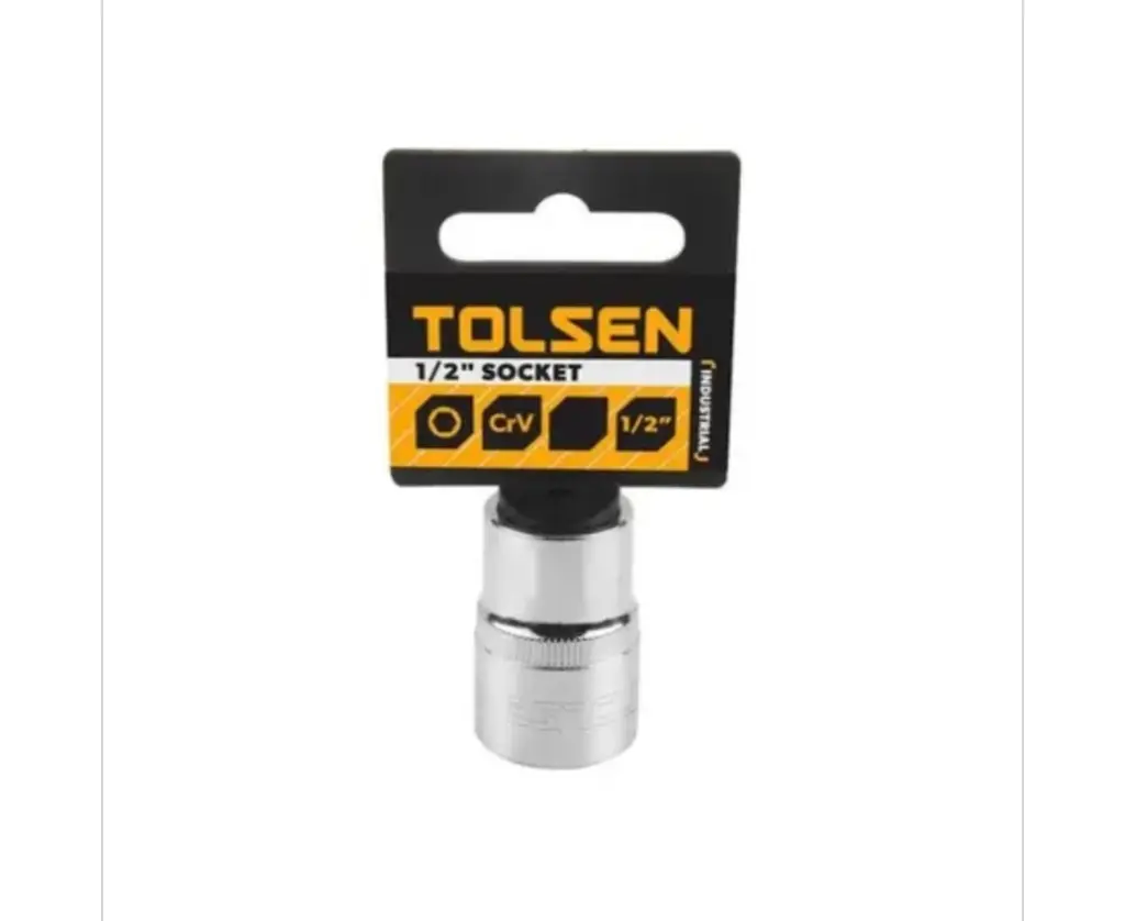 COPA MILIMETRICA INDUSTRIAL DE 1/2" DE 19MM 16519 TOLSEN