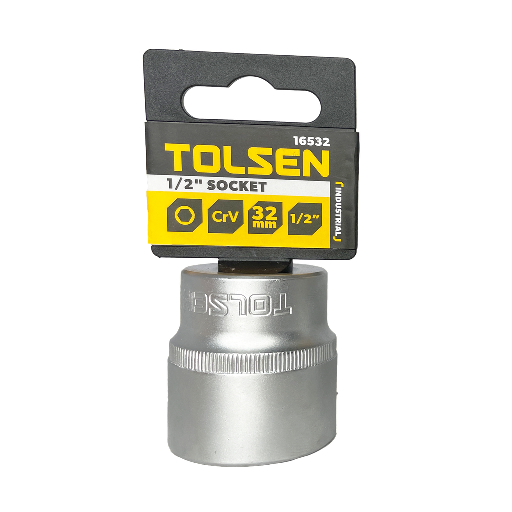 COPA MILIMETRICA INDUSTRIAL DE 1/2" DE 32MM 16532 TOLSEN