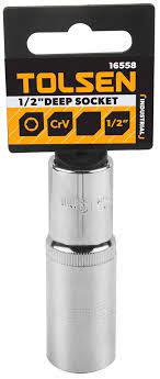 COPA MILIMETRICA INDUSTRIAL LARGA DE 1/2" DE 18MM 16568 TOLSEN