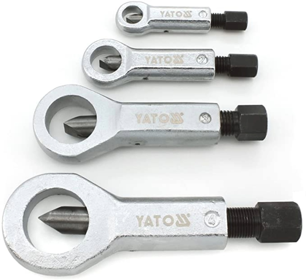 CORTADOR DE TUERCAS 4PCS YT-0585 YATO